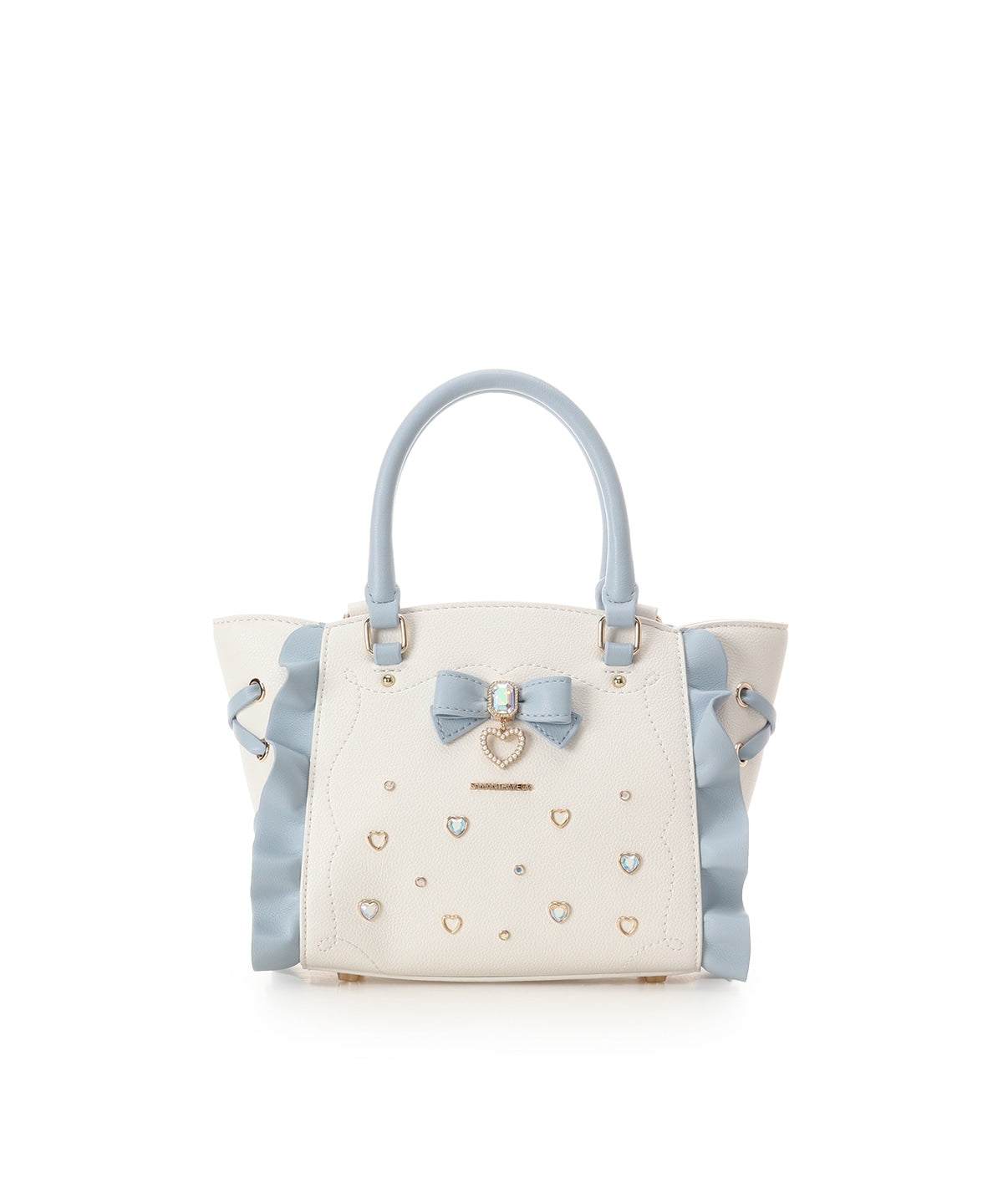 SAMANTHAVEGA Ribbon Jewelry Flutter Mini Bag 2-Way Pastel Bijou Shoulder & Handbag