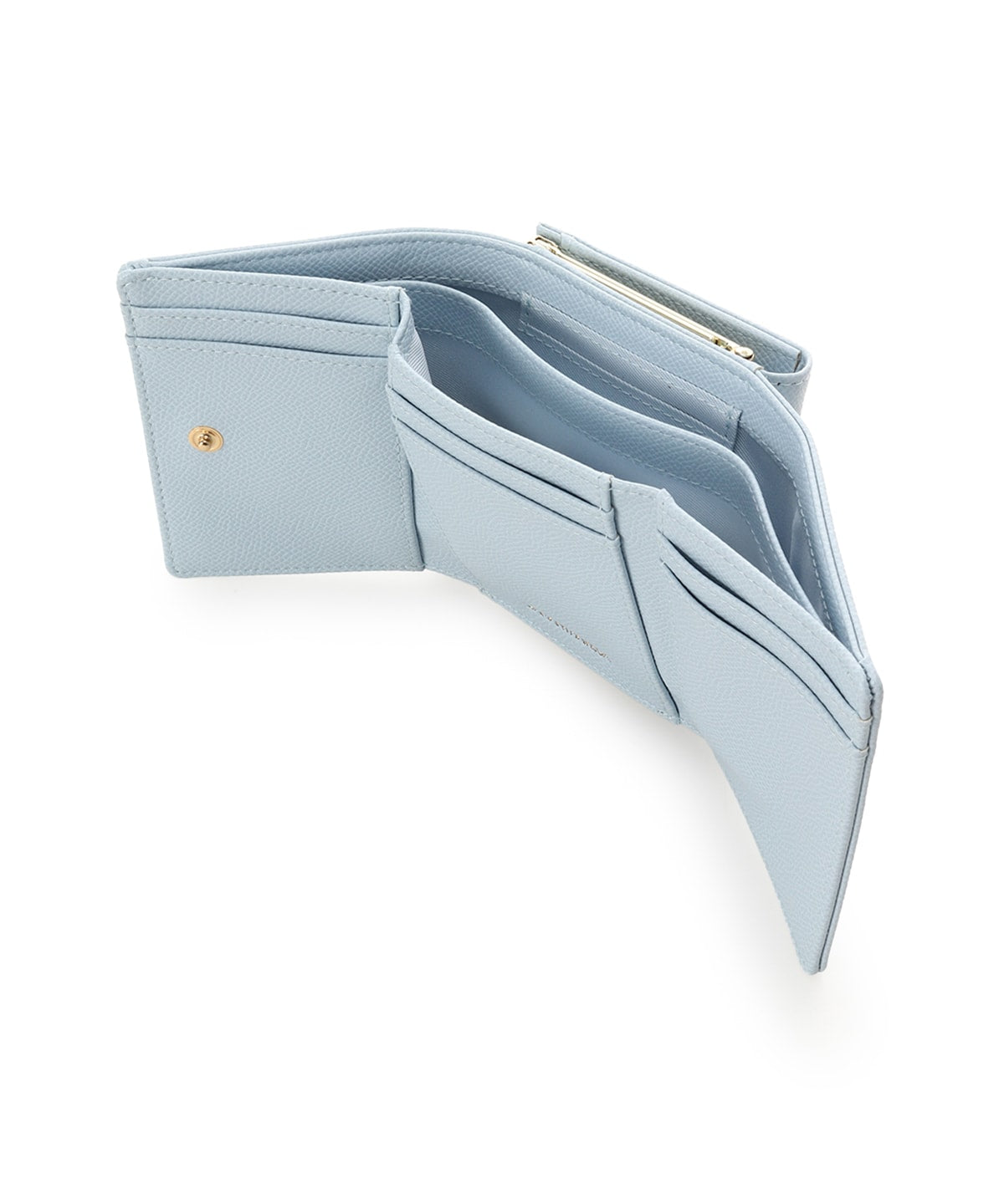 SAMANTHAVEGA Jewel Ribbon Folding Wallet | Compact & Elegant Mini Wallet with Bijou Accent