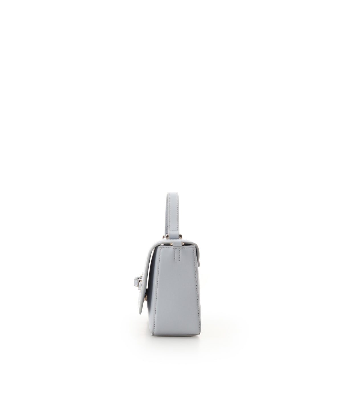 SAMANTHAVEGA Barrette Ribbon Shoulder Bag | 2-Way Compact Elegance