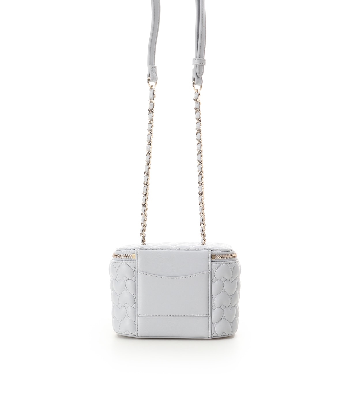 SAMANTHAVEGA Eternal Heart Quilted Vanity Bag Trendy Crossbody with Cute Puffy Hearts