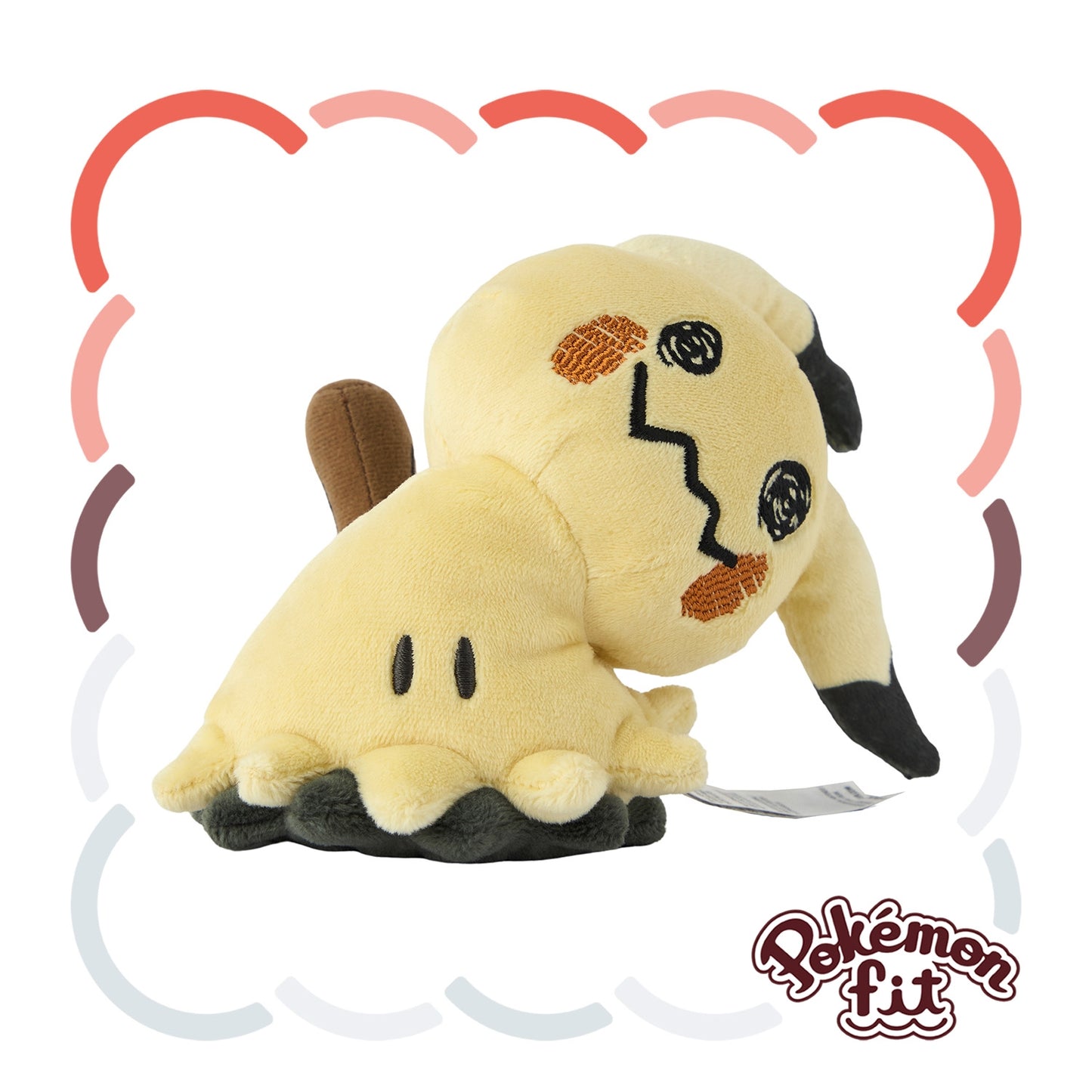 Pokémon Fit Plush - Mimikyu (Disguised Form) - Palm-Sized Collectible