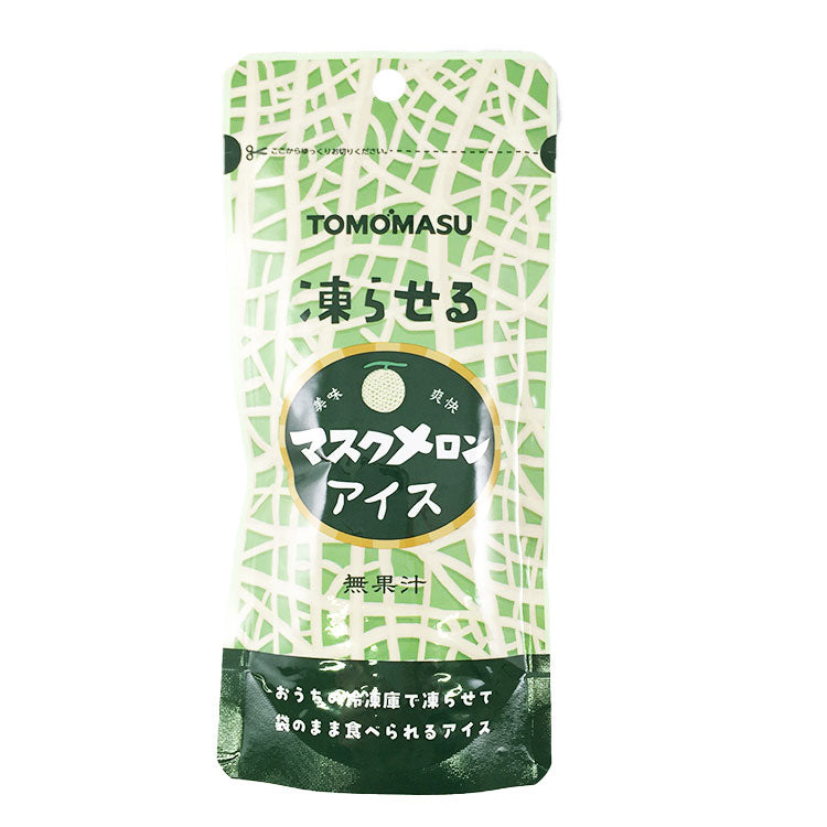 Freezable Muskmelon Fruit Ice - Ready-to-Freeze Treat (80g)