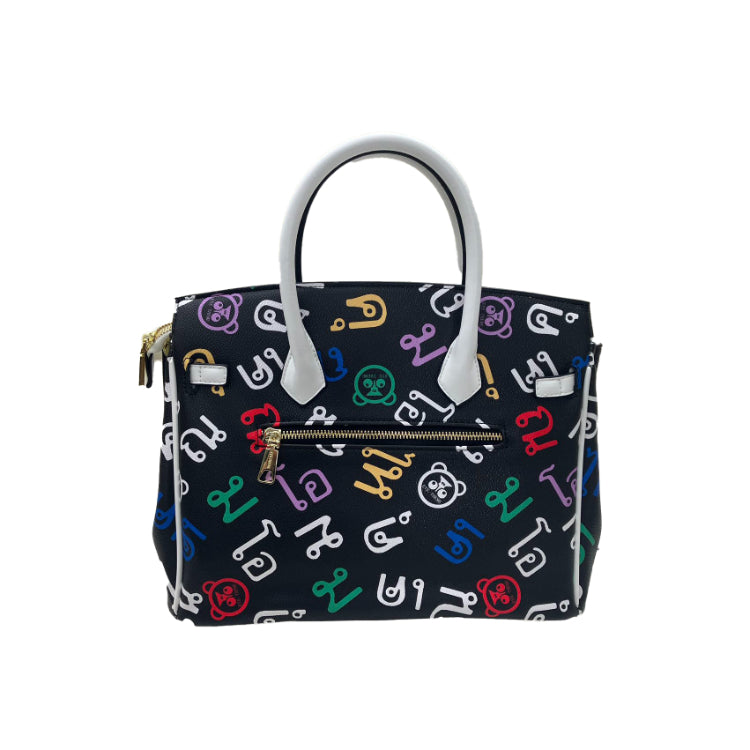 EYE THEME Bear Handbag - Adorable 2-Way Statement Piece with Shoulder Strap