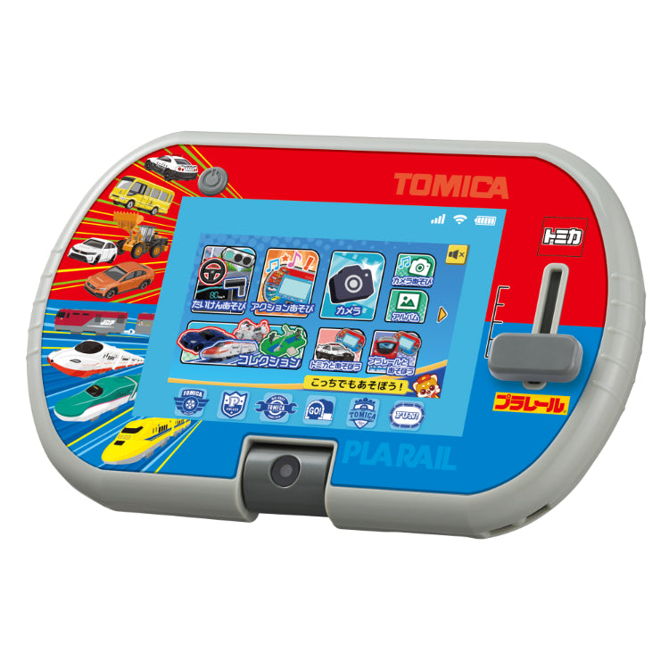 Tomica Plarail Active Learning Pad - Interactive Educational Tablet (61 Apps Included)
