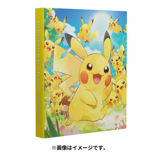 Pokémon TCG Collection File “Pikachu Parade” | 9-Pocket Card Binder with 10 Refill Sheets
