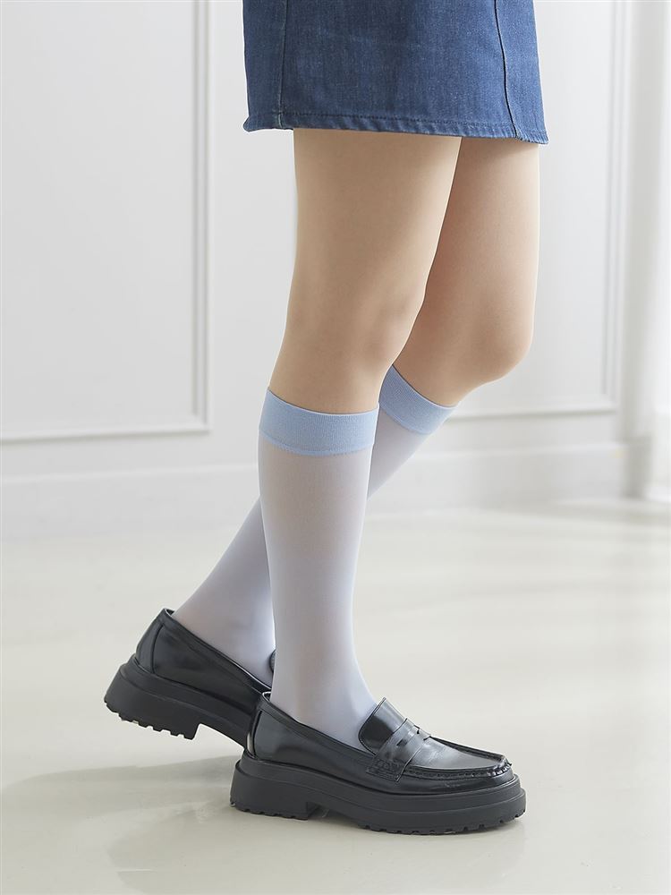 Run-Resistant 30 Denier Knee-High Socks | Sheer, Elegant & Comfortable Everyday Wear
