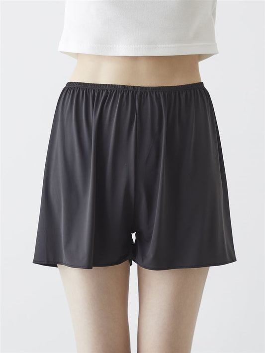 Anti-Sheer Culotte Slip Shorts 3-Inch Length | Quick-Dry, Anti-Static & Smooth Feel
