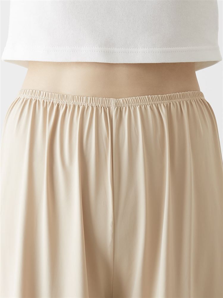Anti-Sheer Culotte Slip Shorts 5-Inch Length | Static-Free, Quick-Dry & Ultra-Smooth