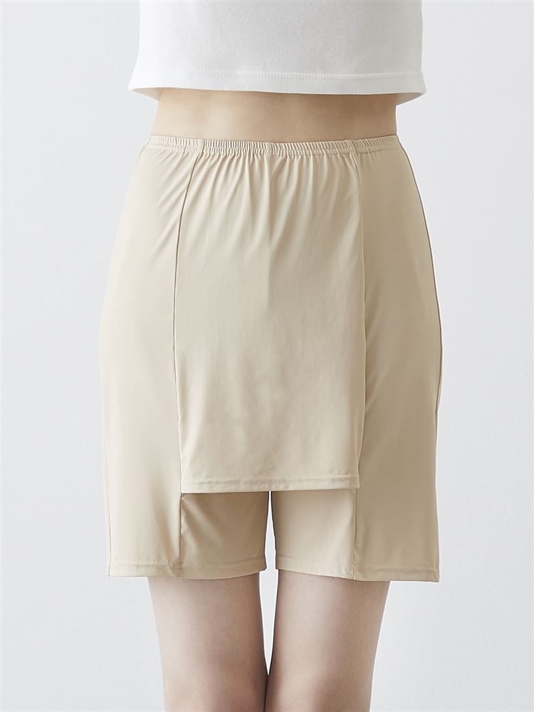 Anti-Sheer 3 Inch Culotte Slip Shorts with Y-Line Guard | Quick-Dry, Anti-Static, Comfortable Fit