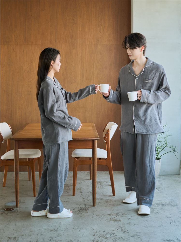 100% Cotton Double Gauze Pajama Set – Renewed Comfort & Relaxed Fit
