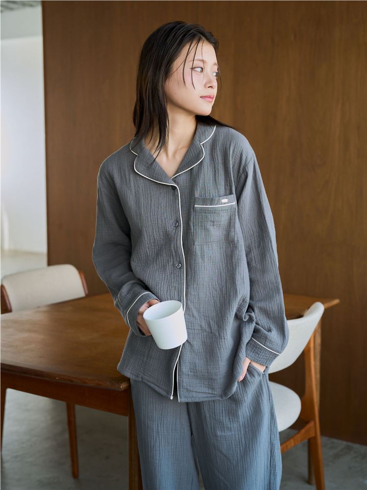 100% Cotton Double Gauze Pajama Set – Renewed Comfort & Relaxed Fit