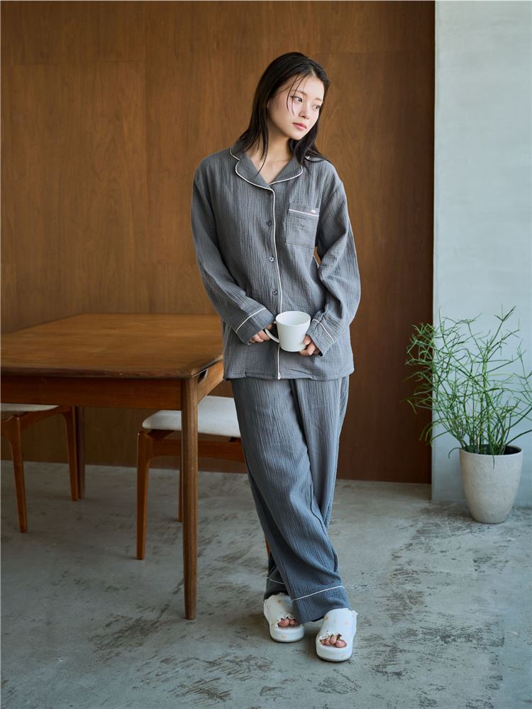 100% Cotton Double Gauze Pajama Set – Renewed Comfort & Relaxed Fit