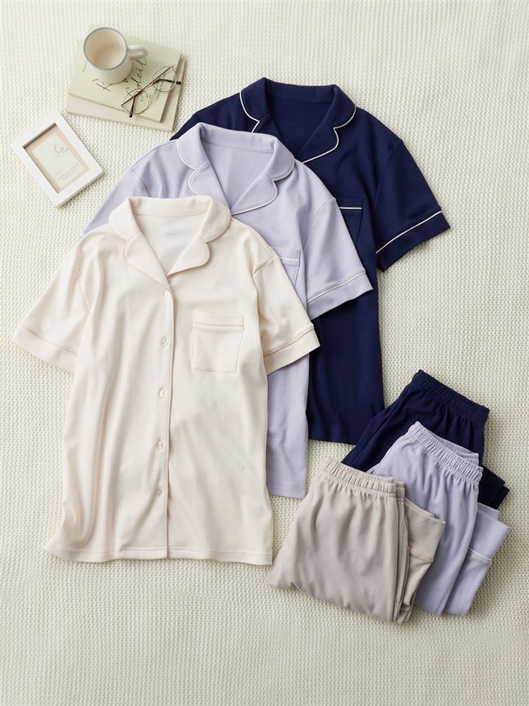 Chuturan Innerwear Cotton 100% Relax Pajamas (Short Sleeve) | Soft & Smooth | Breathable Sleepwear