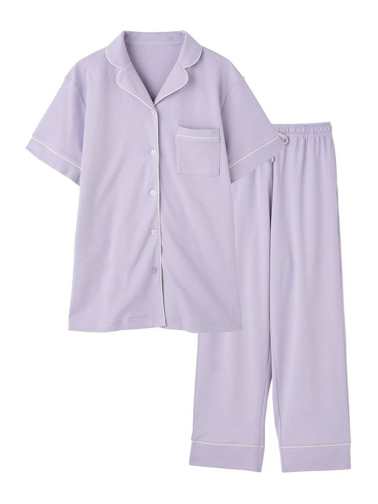 Chuturan Innerwear Cotton 100% Relax Pajamas (Short Sleeve) | Soft & Smooth | Breathable Sleepwear