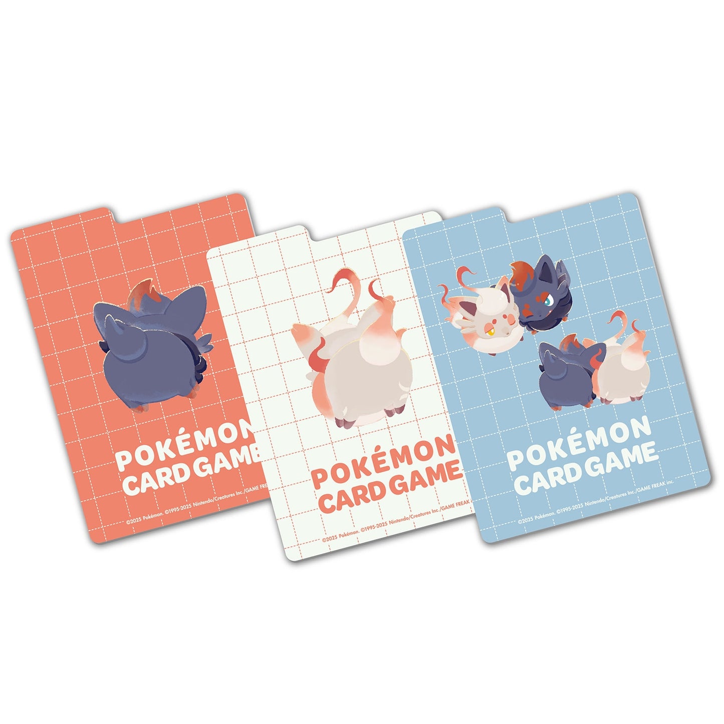 Pokémon TCG Double Deck Case – Zorua & Hisuian Zorua | Twin Tricksters Design