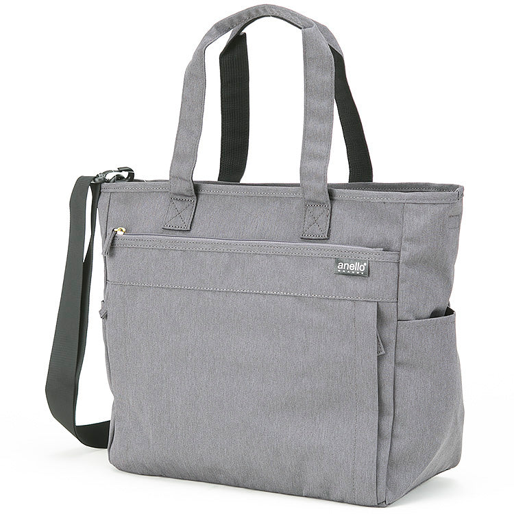 anello GRANDE Lightweight Water-Repellent 2-Way Tote Bag | 10 Pockets, A4-Friendly & Versatile for Daily Use