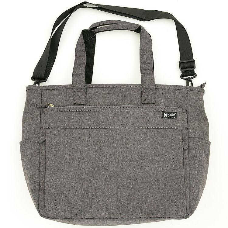 anello GRANDE Lightweight Water-Repellent 2-Way Tote Bag | 10 Pockets, A4-Friendly & Versatile for Daily Use