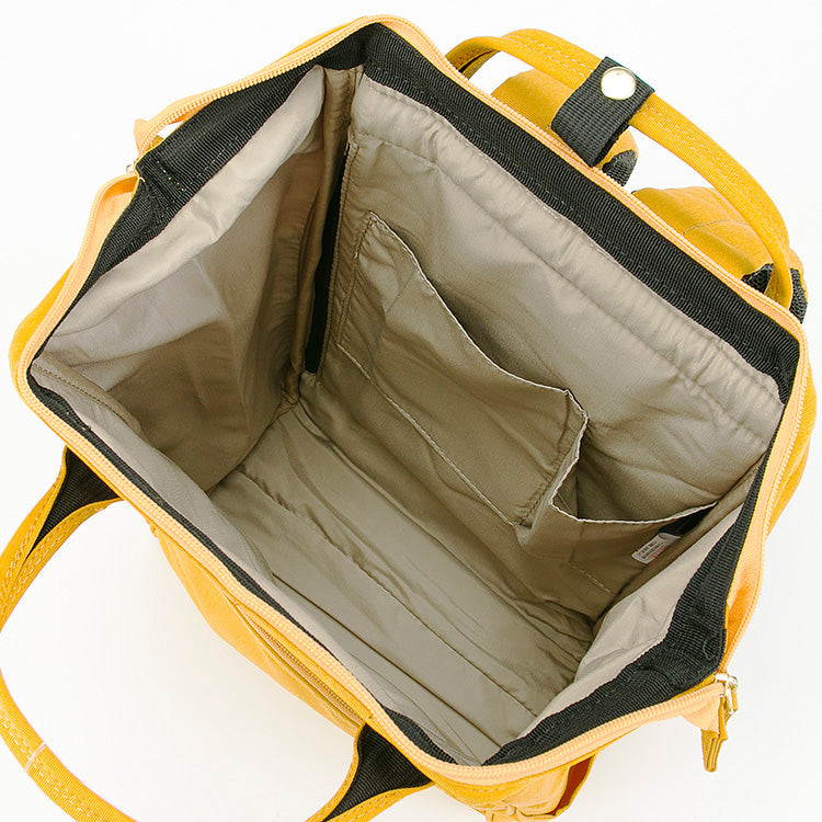 anello GRANDE Lightweight Water-Repellent Kiss-Lock Backpack S | A4-Friendly & Unisex Everyday Essential