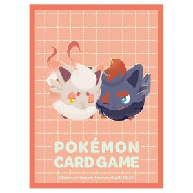 Pokémon TCG Deck Shield – Kindred Spirits Zorua & Hisuian Zorua | 64-Pack Protective Card Sleeves