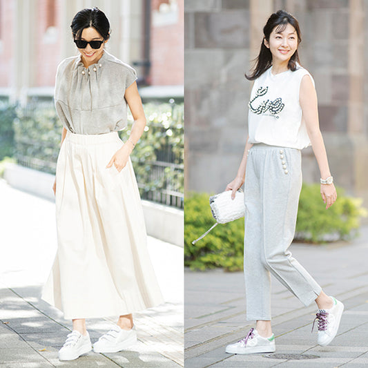 anana BIG PEARL Sweat Set – 100% Cotton Luxury Loungewear (Gray/Mocha)