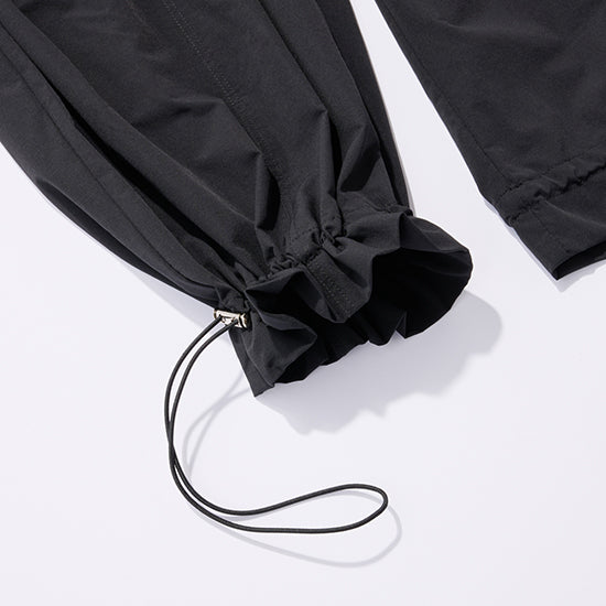 ALEGRE Half-Zip Active Jumpsuit (Off-White/Black)