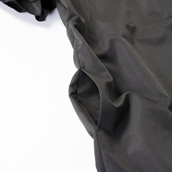 THREE SQUARE Frill Sleeve All-in-One – Elegant Jumpsuit with Water-Repellent Finish