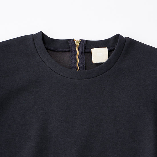 THREE SQUARE Peplum Combo Half-Sleeve Pullover Statement Style Meets Everyday Comfort