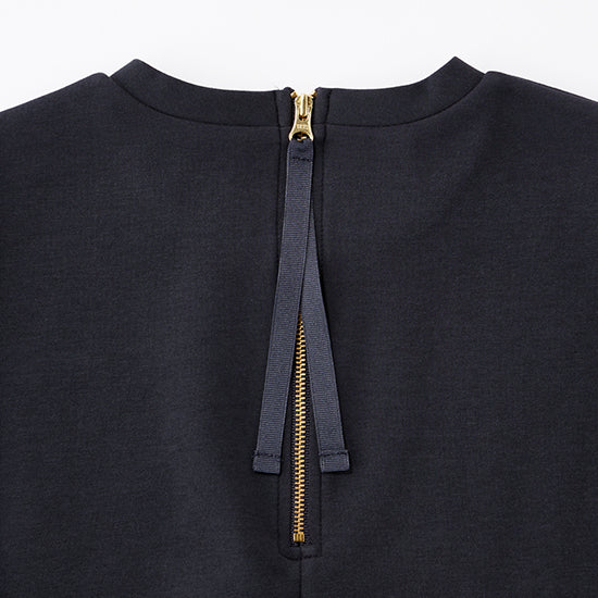 THREE SQUARE Peplum Combo Half-Sleeve Pullover Statement Style Meets Everyday Comfort
