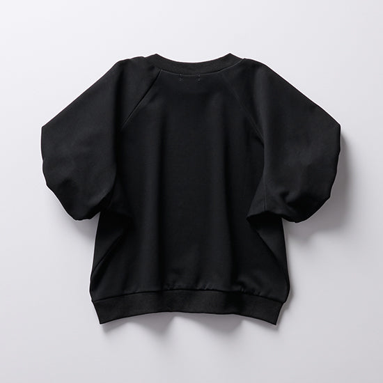 ALEGRE Volume Sleeve Sweat T-Shirt Feminine Comfort with a Polished Edge