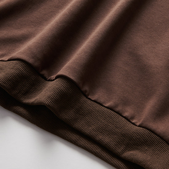 ALEGRE Volume Sleeve Sweat T-Shirt Feminine Comfort with a Polished Edge