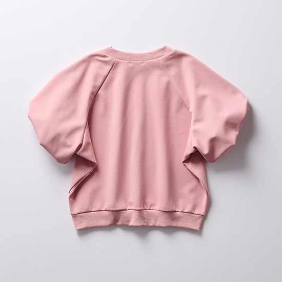 ALEGRE Volume Sleeve Sweat T-Shirt Feminine Comfort with a Polished Edge
