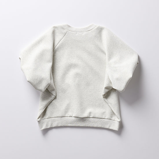 ALEGRE Volume Sleeve Sweat T-Shirt Feminine Comfort with a Polished Edge
