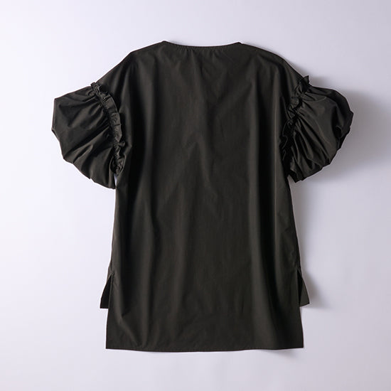 ALEGRE Balloon Sleeve Blouse Lightweight Volume with Feminine Charm