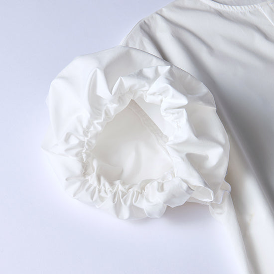 ALEGRE Balloon Sleeve Blouse Lightweight Volume with Feminine Charm