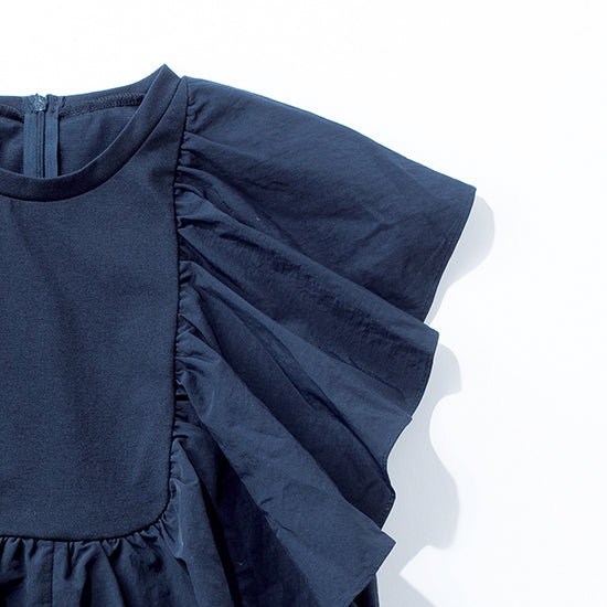 SECRET TROPHY Frill Collar Pullover Top – Statement Style with All-Day Comfort