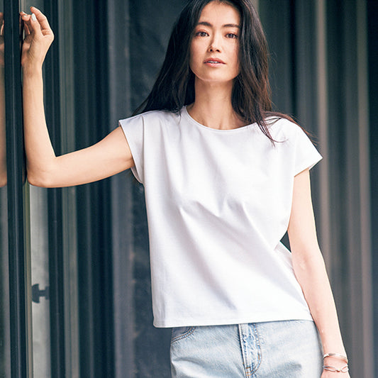 2-in-1 Luxe T-Shirt & Sheer Top Layered Set – Black / Gray / White