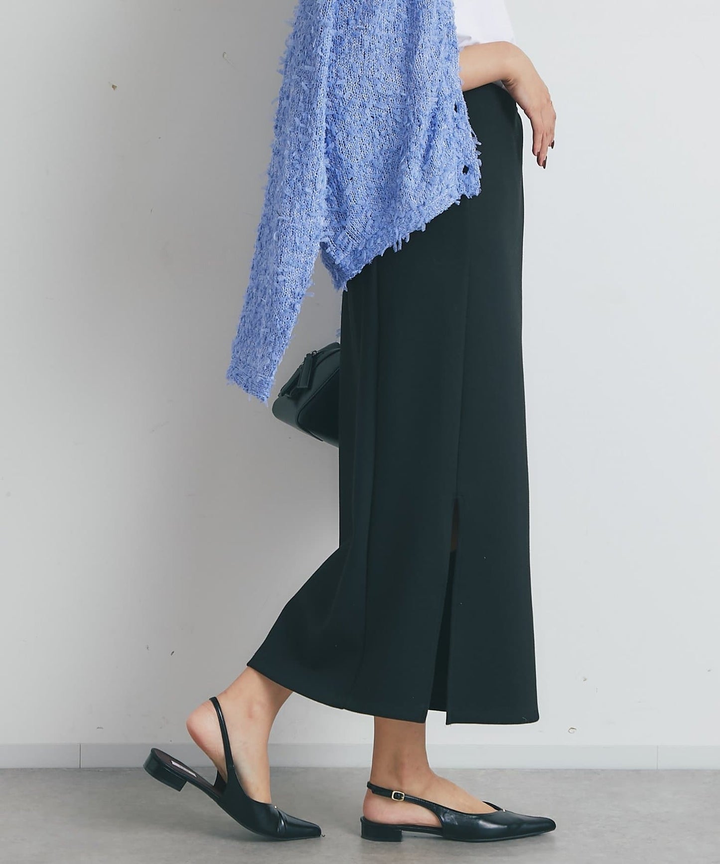 un dix cors Slit Double-Knit Narrow Skirt All-Season Bestseller with Flattering Fit