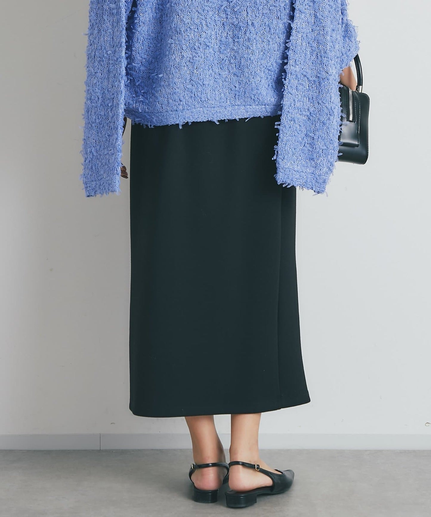 un dix cors Slit Double-Knit Narrow Skirt All-Season Bestseller with Flattering Fit