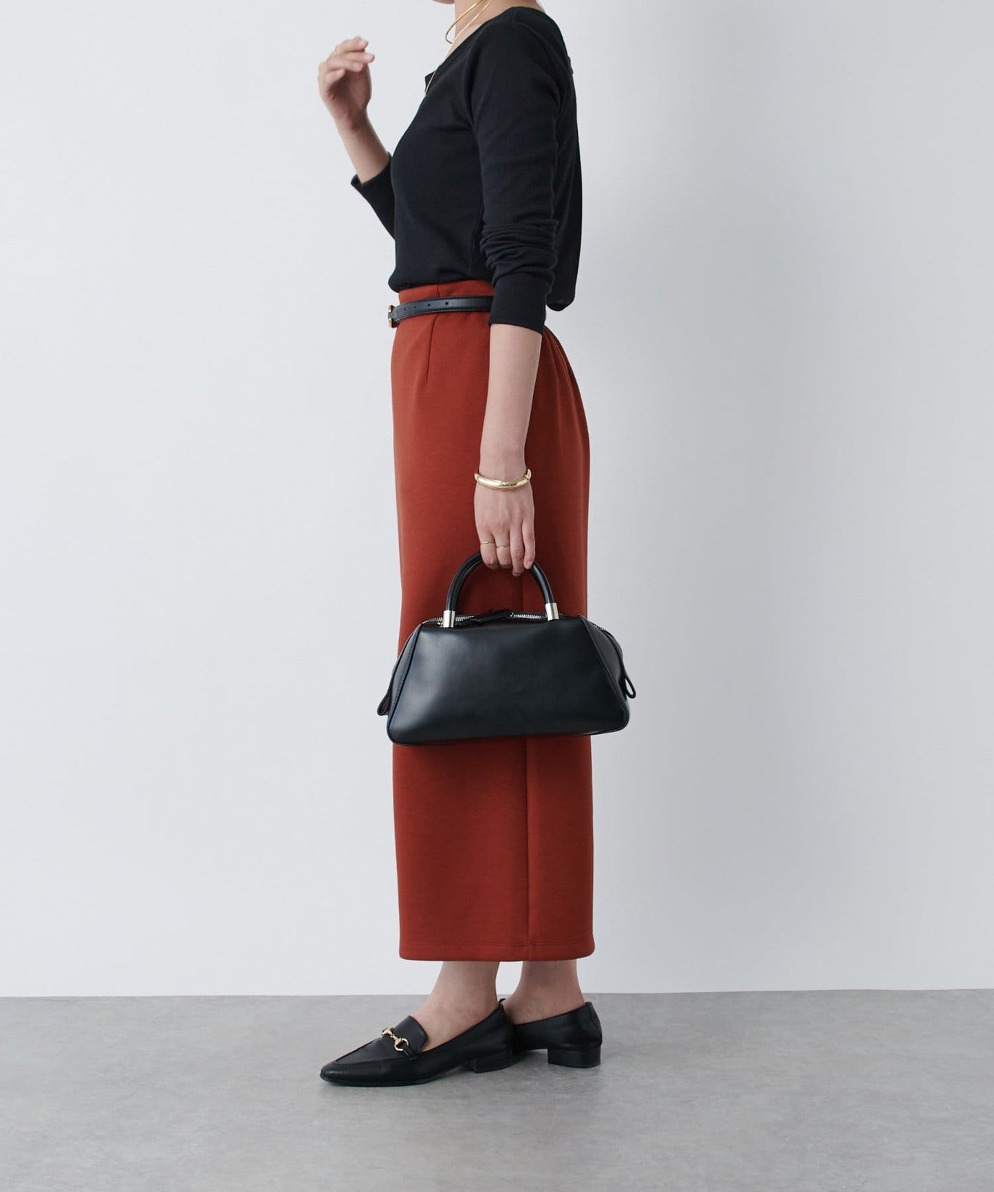 un dix cors Slit Double-Knit Narrow Skirt All-Season Bestseller with Flattering Fit