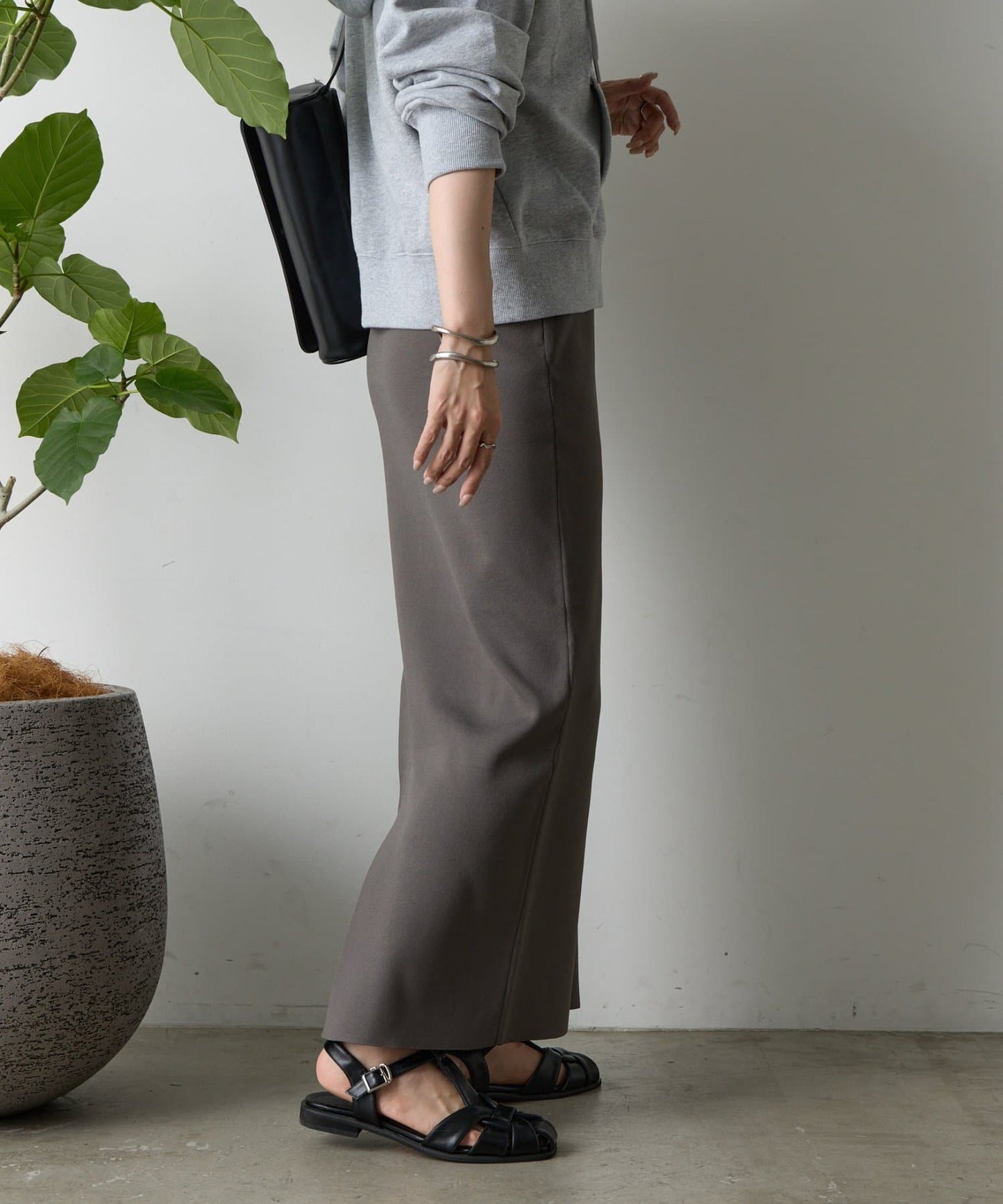COLONY 2139 Ester Yarn Pencil Skirt Lightweight Knit with Petite Sizes (PXSPS)