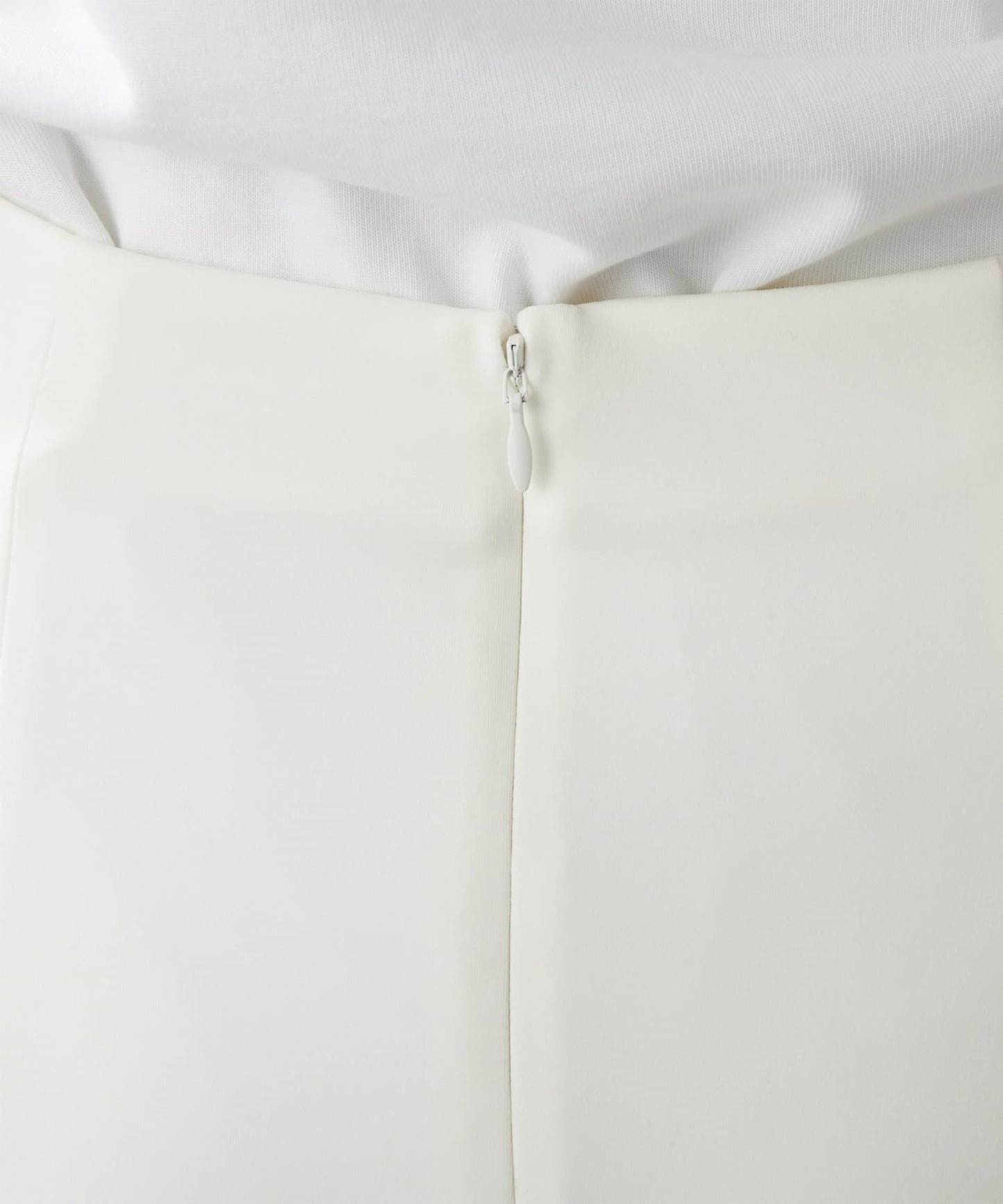 Whim Gazette Jersey I-Line Long Skirt Stretch Comfort & Elegant Silhouette