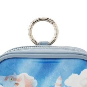 Pokémon “Invisible to Me” Pouch Latias & Mew | Mini Transparent Bag with Carabiner