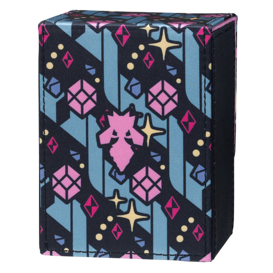 Pokémon TCG Flip Deck Case – Mega Diancie | Glossy Black Design