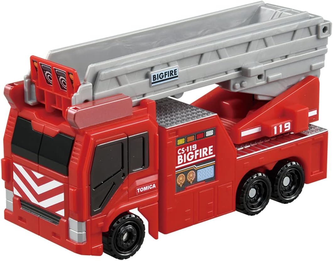 Takara Tomy Tomica "Transformation Dispatch! Big Fire Command Station" Playset (2022 Release)