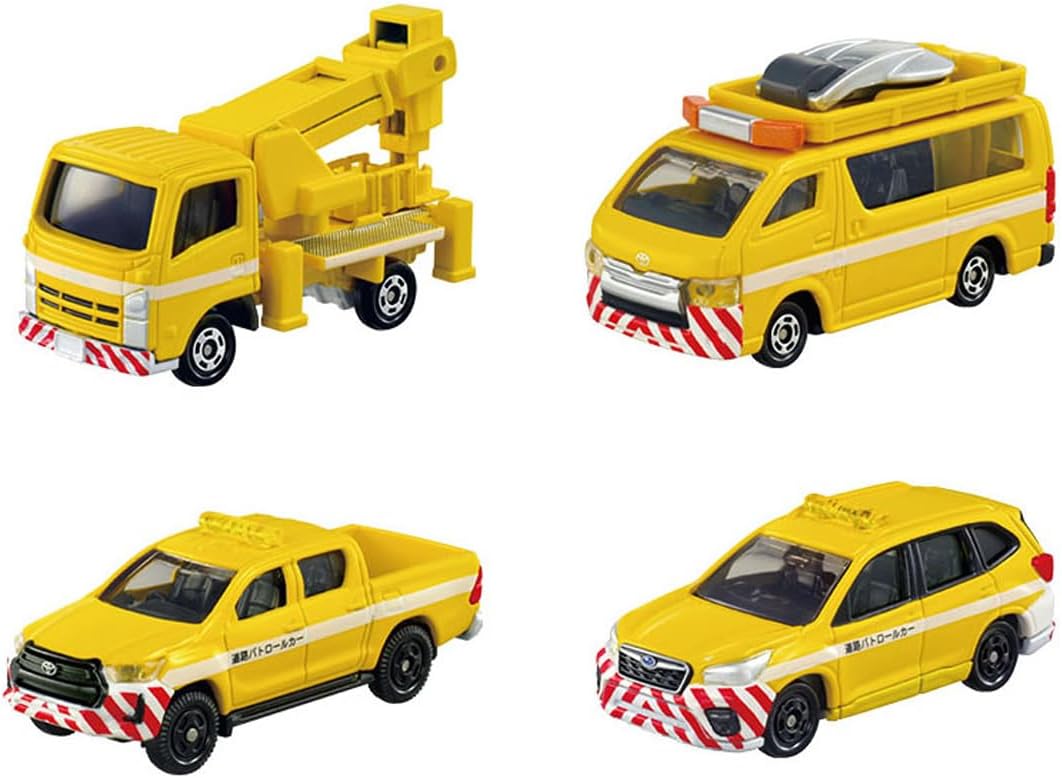 Takara Tomy Tomica "We Will Protect You!" Highway Patrol Gift Set (2024 Release)
