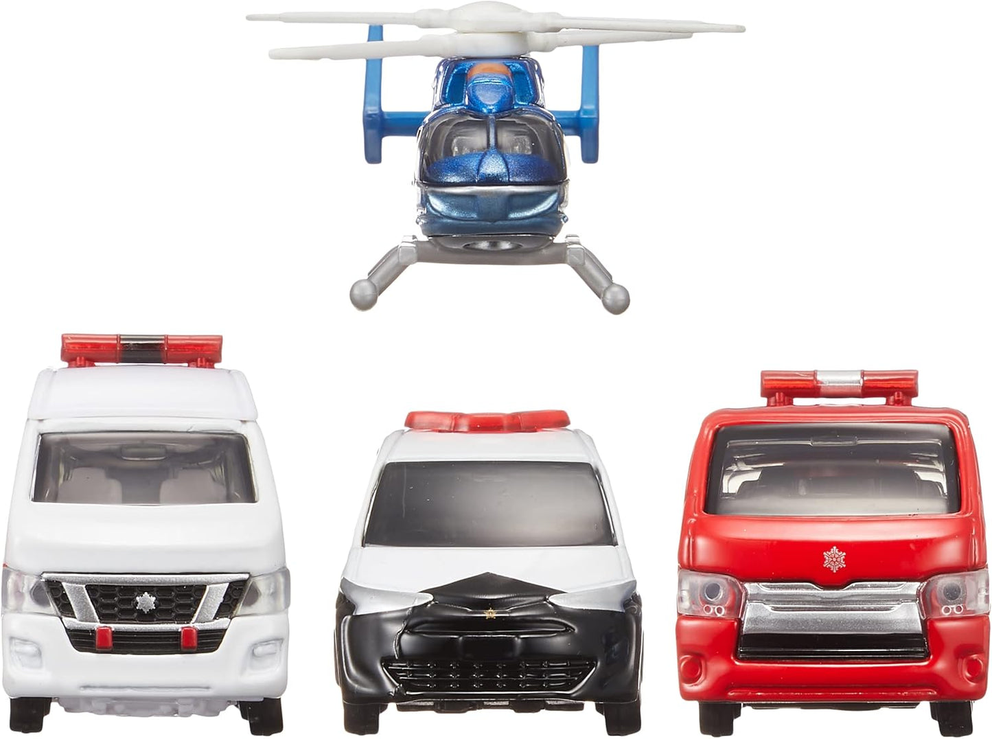 Takara Tomy Tomica World Emergency Vehicle Set - Rescue Team Collection (Model 399117)