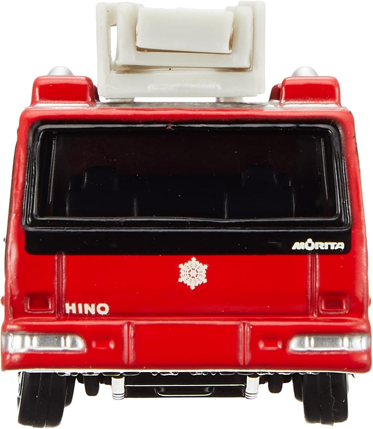 Tomica No. 108 Hino Aerial Ladder Fire Truck - Morita Super Gyro (2002 Release)