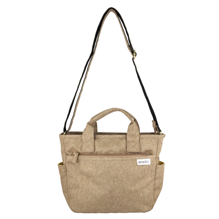 anello GRANDE Lightweight Water-Repellent 2WAY Mini Tote Bag | A5 Size & 6-Pocket Organizer