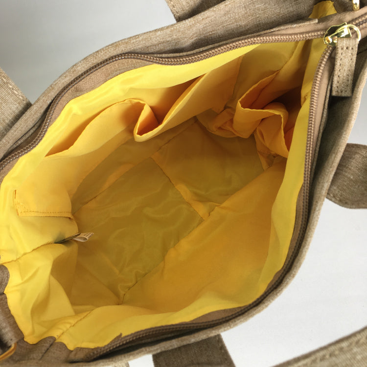 anello GRANDE Lightweight Water-Repellent 2WAY Mini Tote Bag | A5 Size & 6-Pocket Organizer