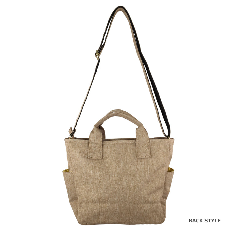 anello GRANDE Lightweight Water-Repellent 2WAY Mini Tote Bag | A5 Size & 6-Pocket Organizer